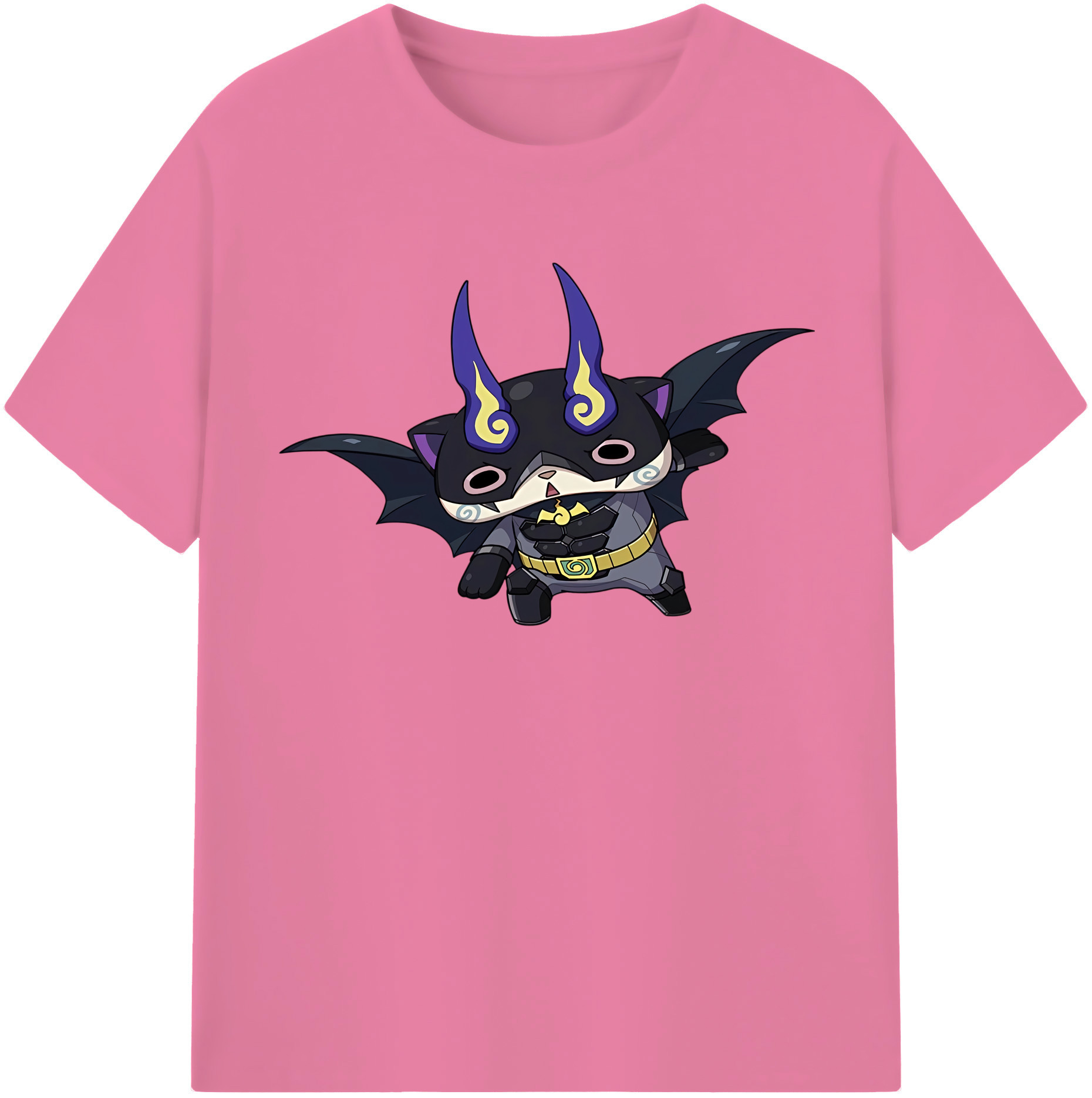 （画像用） 妖怪ウォッチ Yo-kai Watch 綿100％半袖Tシャツ（フロントプリント）
